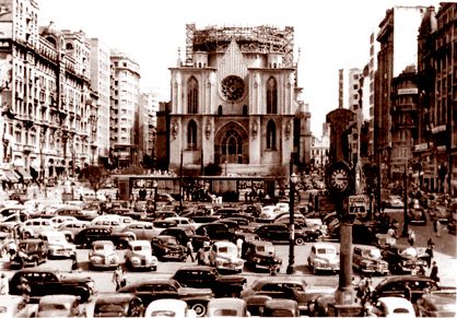 Década 1970 - Praça da Sé  Praça, Maiores cidades, Cidade de são